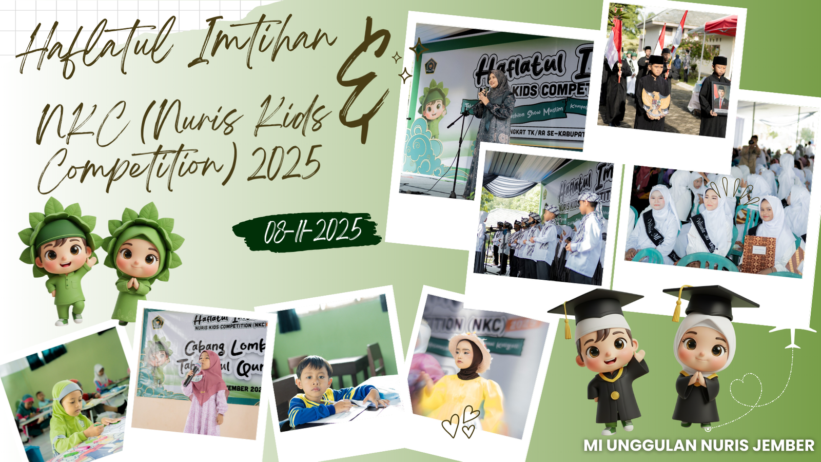 Meriahnya Gelaran Haflatul Imtihan & Nuris Kids Competition 2025 di MI Unggulan Nuris Jember
