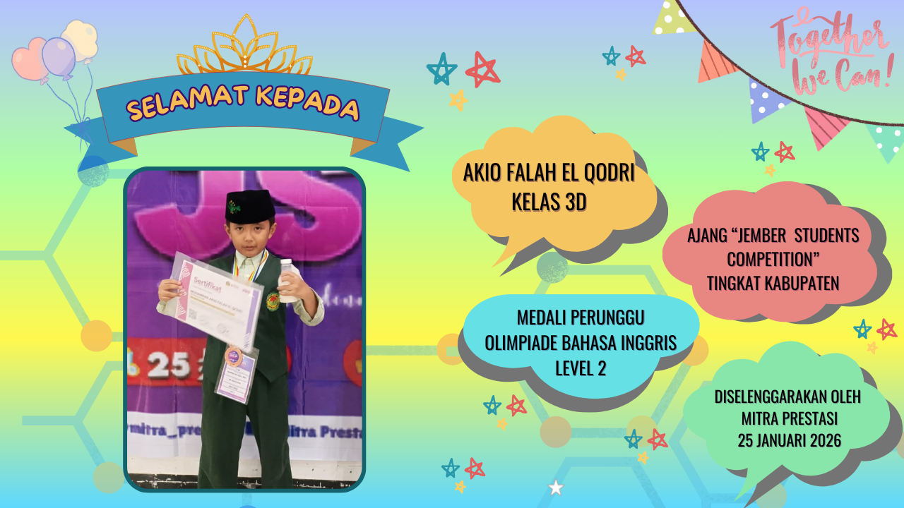 Mengaku Sempat Malu, Siswa MI Unggulan Nuris Jember Ini Pulang-Pulang Bawa Juara!