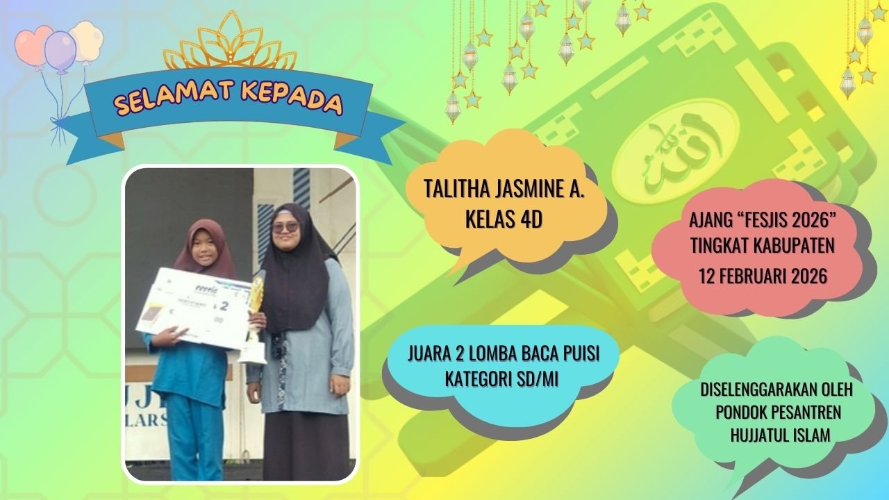 Keren! Setelah Ajang Marfat, Kini Siswi MI Unggulan Nuris Jember Ini Kembali Bawa Piala di Ajang FESJIS 2026!